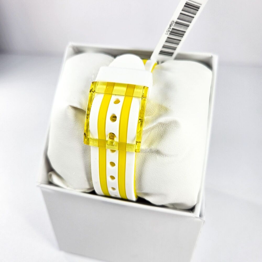 Invicta Subaqua 69451 Yellow White 44mm Silicone Strap Watch  New in Box - Picture 2 of 4